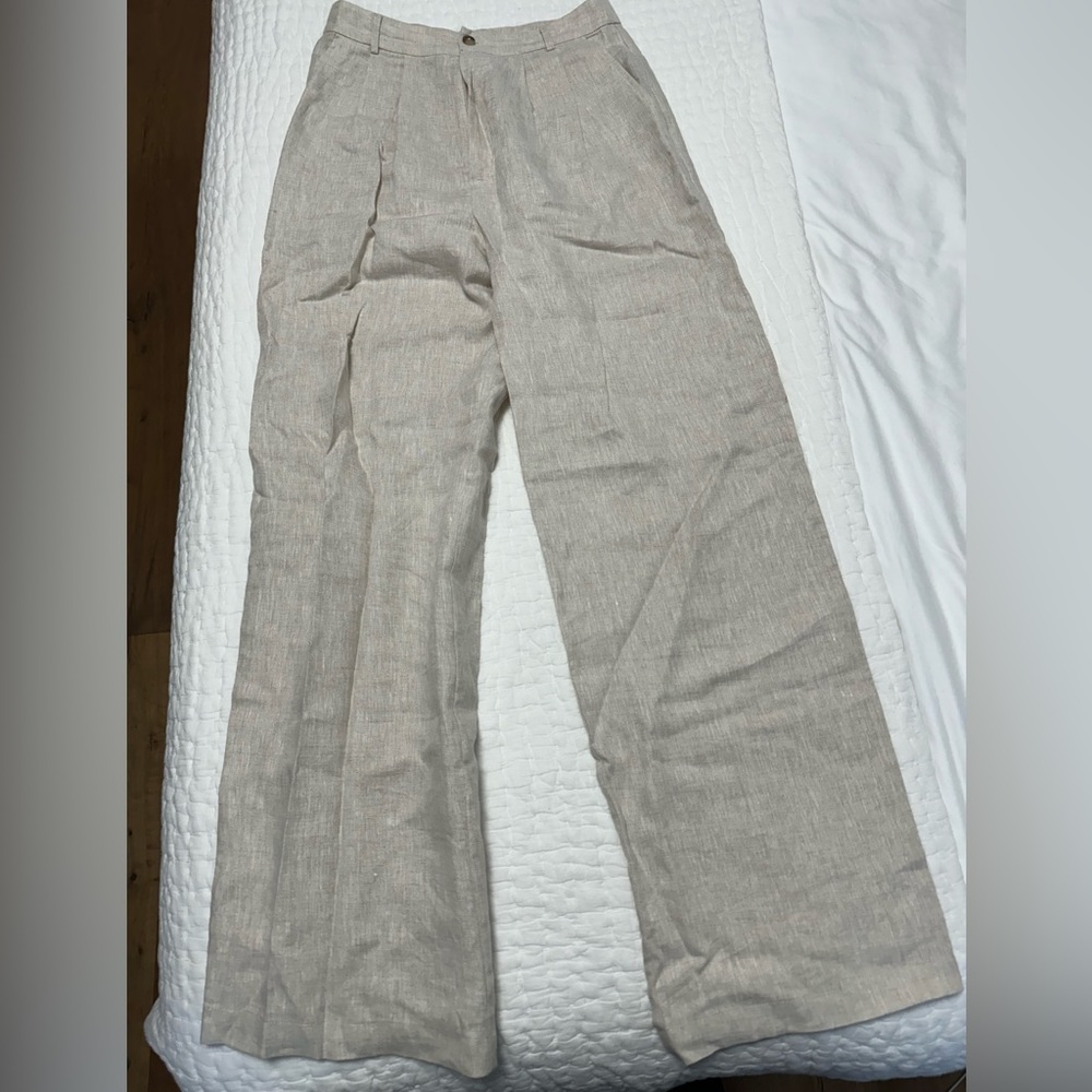 Reformation Linen Trousers